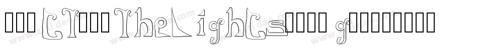DontTurnTheLightsOn-wg9w字体转换