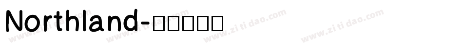 Northland字体转换