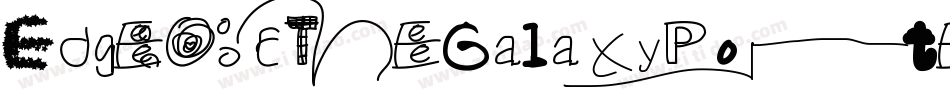 EdgeOfTheGalaxyPosterItalic-x3o1m字体转换