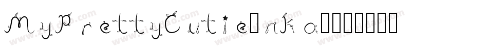 MyPrettyCutie-nKa1字体转换