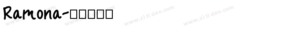 Ramona字体转换