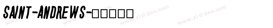 Saint-Andrews字体转换