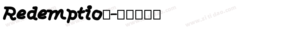 Redemption字体转换