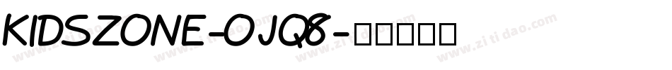 KidsZone-Ojq8字体转换