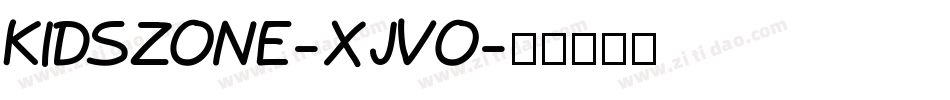 KidsZone-Xjvo字体转换