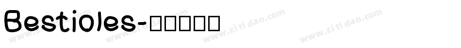 Bestioles字体转换