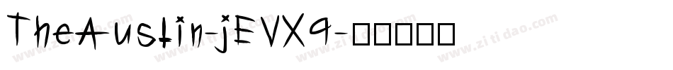 TheAustin-jEVX9字体转换