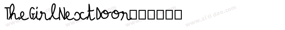TheGirlNextDoor字体转换