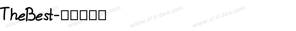 TheBest字体转换