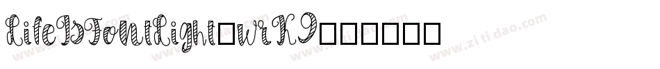LifeIsFontLight-wrK9字体转换
