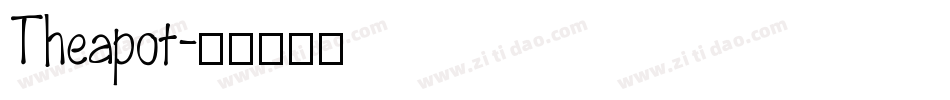 Theapot字体转换