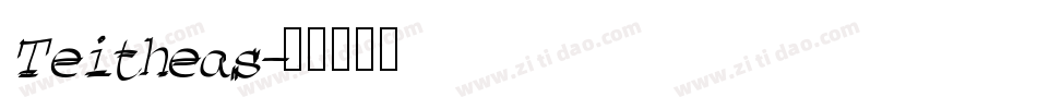 Teitheas字体转换