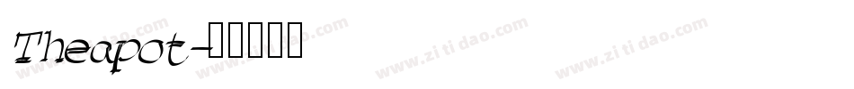 Theapot字体转换