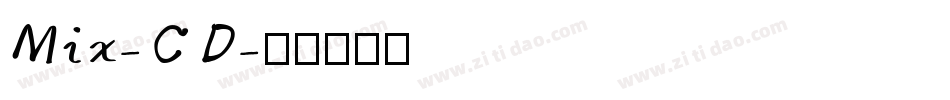 Mix-CD字体转换
