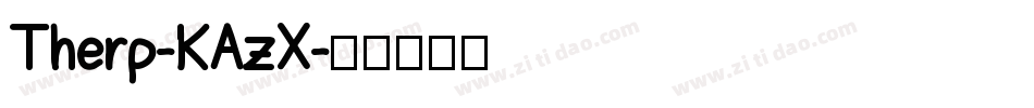 Therp-KAzX字体转换