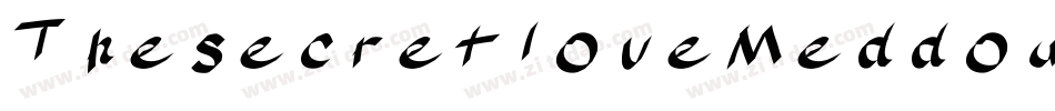 ThesecretloveMeddoubleline-ywYEV字体转换