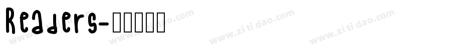 Readers字体转换
