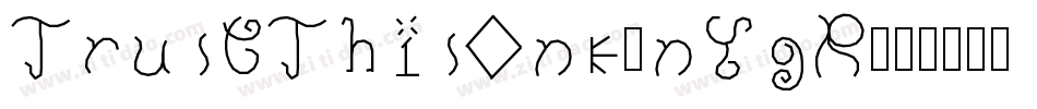 TrustThisOne-nYgR字体转换