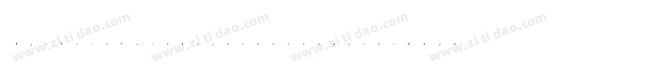DjbThisFontIsStressedBold-OPdA字体转换