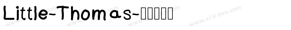 Little-Thomas字体转换