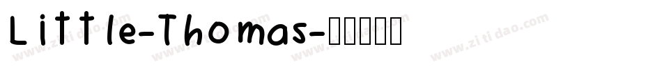 Little-Thomas字体转换