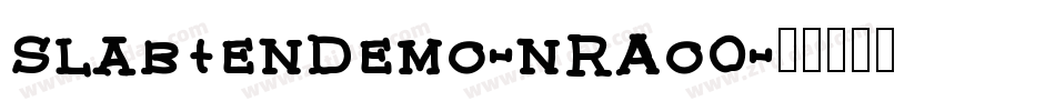 SlabtenDemo-nRAo0字体转换