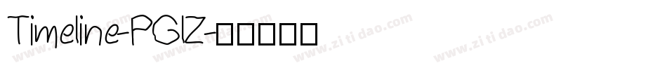 Timeline-PGlZ字体转换