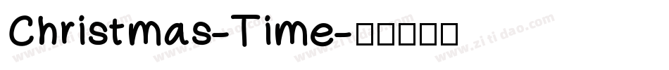 Christmas-Time字体转换