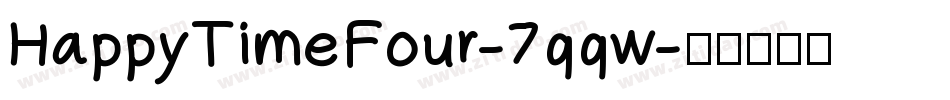 HappyTimeFour-7qqw字体转换