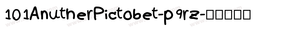 101AnutherPictobet-p9rZ字体转换