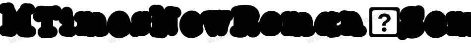 MTimesNewRoman-SemiBoldItalic字体转换