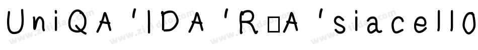 UniQAIDAR_Asiacell00字体转换