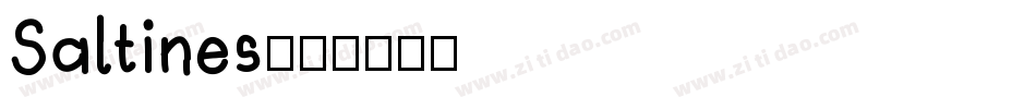 Saltines字体转换