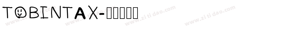 TOBINTAX字体转换