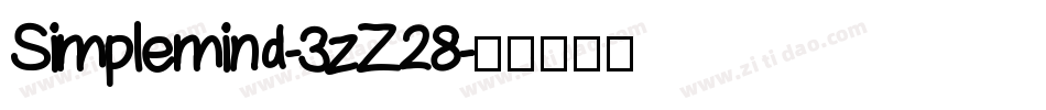 Simplemind-3zZ28字体转换