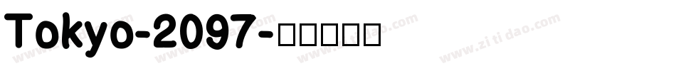 Tokyo-2097字体转换