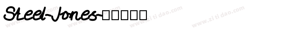 Steel-Jones字体转换