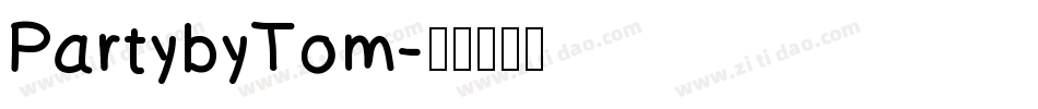 PartybyTom字体转换