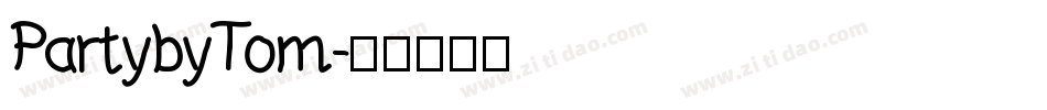 PartybyTom字体转换