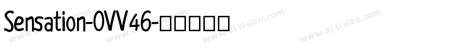 Sensation-OVV46字体转换