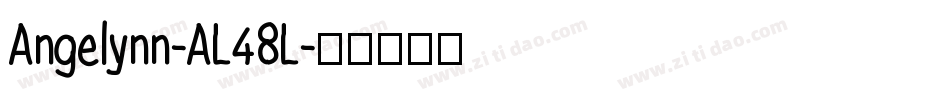 Angelynn-AL48L字体转换