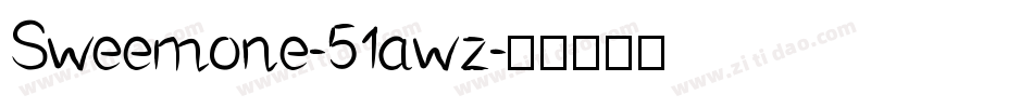 Sweemone-51awz字体转换