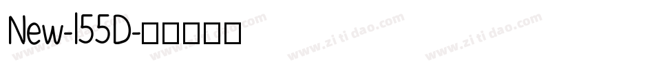 New-l55D字体转换