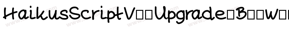 HaikusScriptV08Upgrade-B57w字体转换