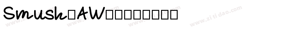 Smush-AW57字体转换
