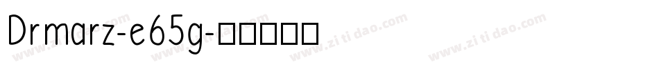 Drmarz-e65g字体转换
