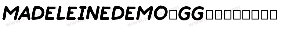 Madeleinedemo-gg71字体转换