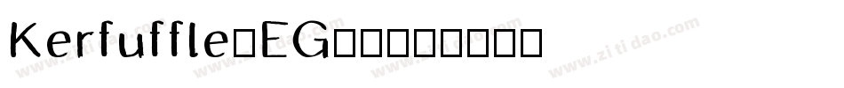 Kerfuffle-EG79字体转换