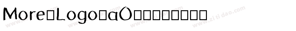 More4Logo-aO79字体转换