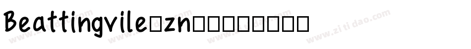 Beattingvile-zn80字体转换